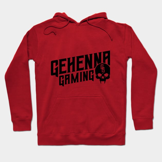 Gehenna Gaming (Black) Hoodie by highcouncil@gehennagaming.com